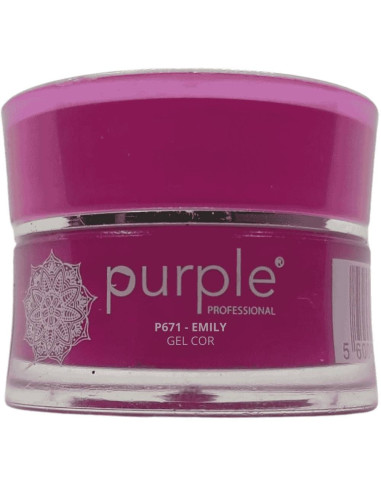 Color Gel Purple Emily P671 5gr Naval