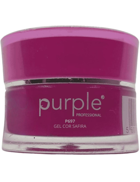 Color Gel Purple Safira P697 5gr Verde