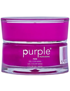 Color Gel Purple P698 Nana 5g Castanho Escuro
