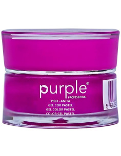 Color Gel Purple P853 Anita 5g Marrom Rosado Pastel