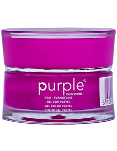 Color Gel Purple P841 Evangeline 5g Azul Ciano Pastel