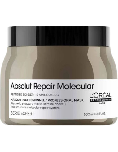 Máscara L'Oreal Absolut Repair Molecular 500ml