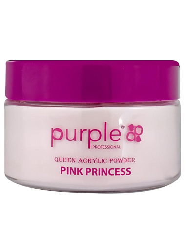 Pó Acrílico Purple Pink Princess P1574 200gr Rosa Doce