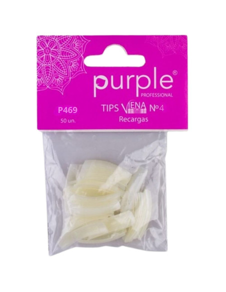 Tips Purple Viena Recargas nº4 P469 50 Unidades