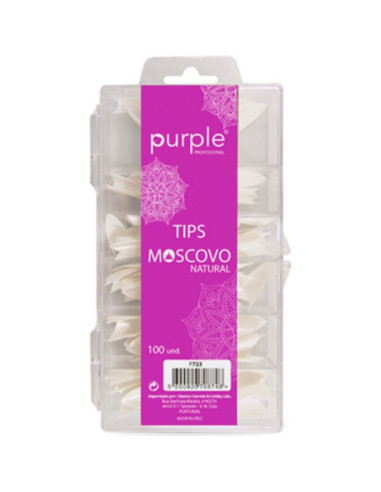 Tips Purple Moscovo Natural P723 Cx. 100 Unidades