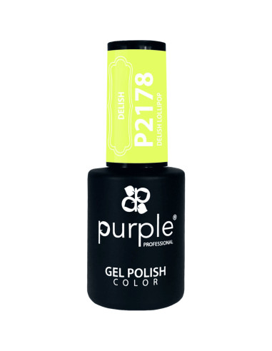 Verniz Gel Purple P2178 Delish Lollipop 10ml Verde Fluorescente