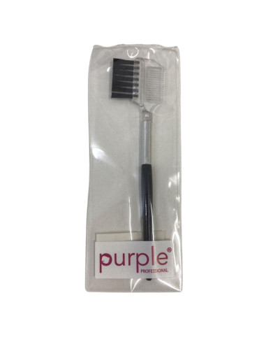 Pente Flat Para Pentear Pestanas Purple P394