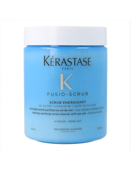 Esfoliante Energizante de Sal Marinho Kerastase Fusio 500 ml