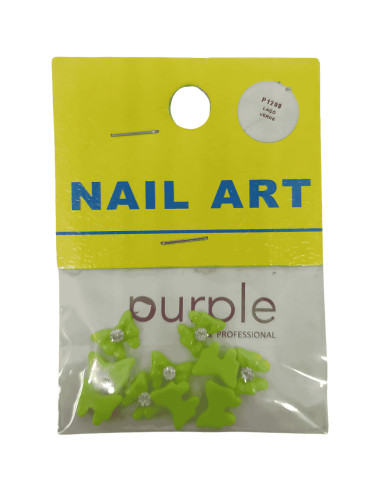 Laço Nail Art Purple P1208 Verde