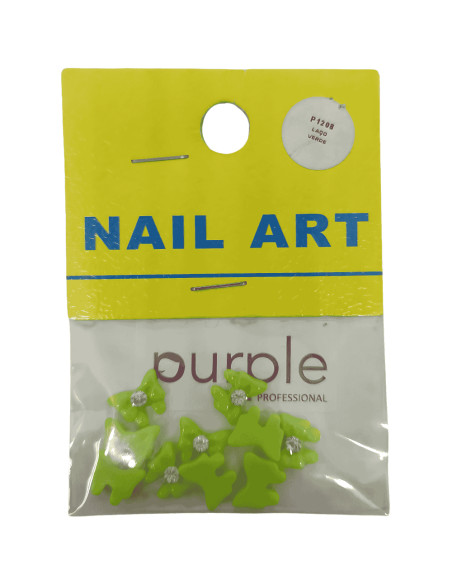 Laço Nail Art Purple P1208 Verde