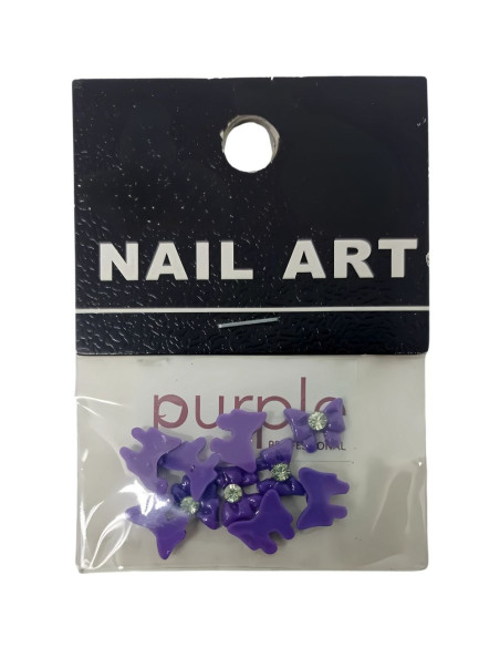 Laço Nail Art Purple P1212 Roxo