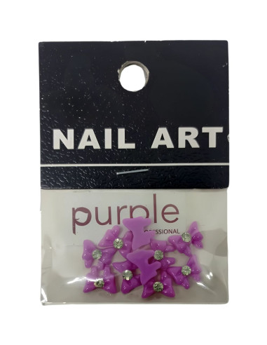 Laço Nail Art Purple P1210 Liláz