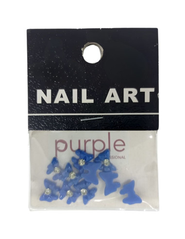 Laço Nail Art Purple P1300 Azul