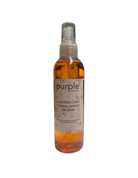 Óleo Para Corpo Manga - Laranja Em Spray Purple P263 200ml