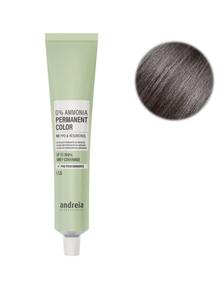 Coloração Cabelo Andreia Be You 0% Ammonia 5.1 Castanho Claro 100ml Cinza