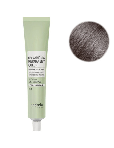 Coloração Cabelo Andreia Be You 0% Ammonia 6.1 Louro Escuro 100ml Cinza