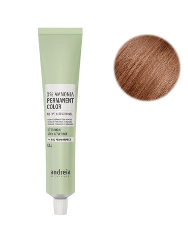 Coloração Cabelo Andreia Be You 0% Ammonia 8.35 Louro Claro 100ml Dourado Vermelho