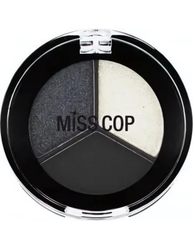 Sombra Olhos Miss Cop Trio Creamy Pearl