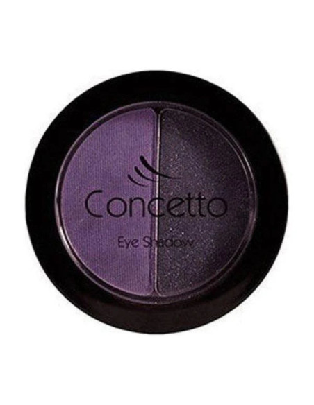 Sombra de Olhos Duo VitaBlack Concetto Rosemary 5g Roxo e Cinza Arroxeado