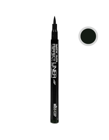 Eyeliner Miss Cop Ardoise M32 Perfect Liner 1ml Verde Escuro