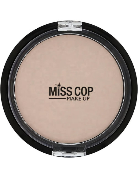 Pó Compacto Miss Cop Make Up 01 Translucide 15g Nude