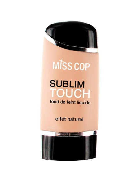 Base de Maquilhagem Miss Cop Sublim Toch 01 Miel 30ml Bege Claro