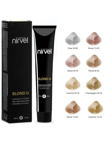 Nirvel Professional Blond U Coloração em Creme 60ml