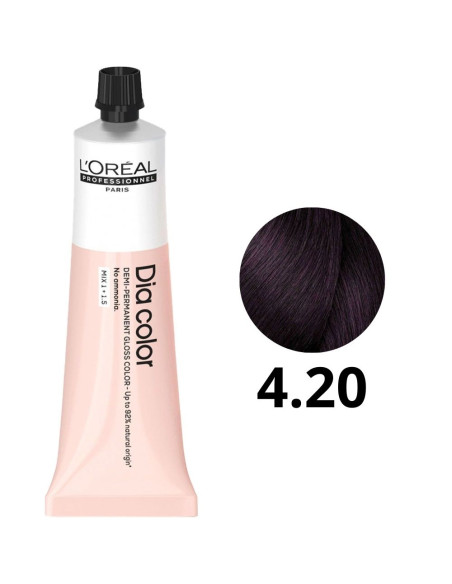 Coloração Demi Permanente Dia Color L'Oréal 4.20 Sem Amoníaco