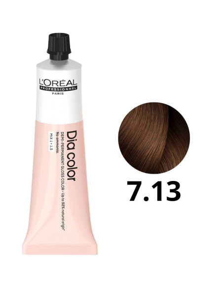 Coloração Demi Permanente Dia Color L'Oréal 7.13 Sem Amoníaco