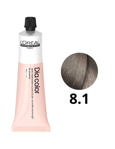 Coloração Demi Permanente Dia Color L'Oréal 8.1 Sem Amoníaco