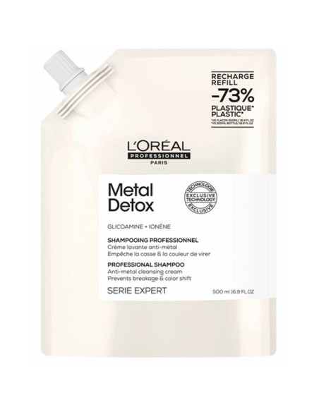 Refill Shampoo L'Oreal Serie Expert  Metal Detox 500ml