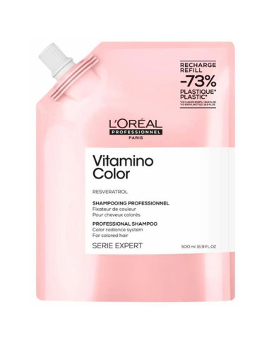 Refill Shampoo L'Oreal Serie Expert Vitamino Color  500ml