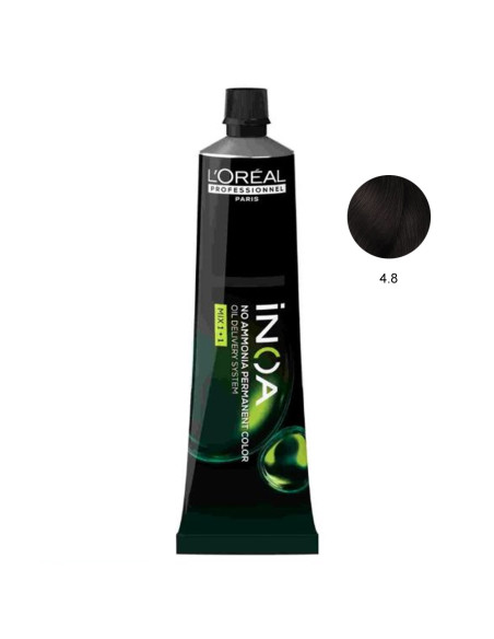 Coloração Inoa L'Oréal 4.8 Castanho Moca 60ml