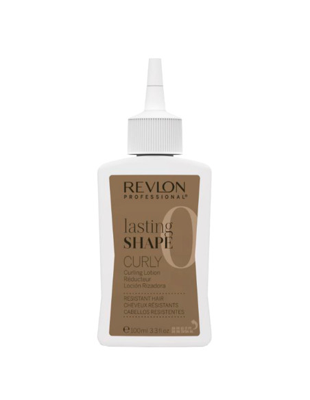 Loção Permanente 0 Revlon Lasting Shape Curly Resistentes 3x100ml