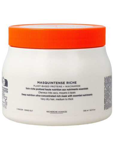 Máscara Kerastase Nutritive Masquintense Riche 500 ml