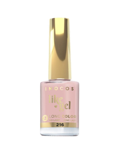 Verniz Inocos Like Gel 216 Nude Leitoso 11ml