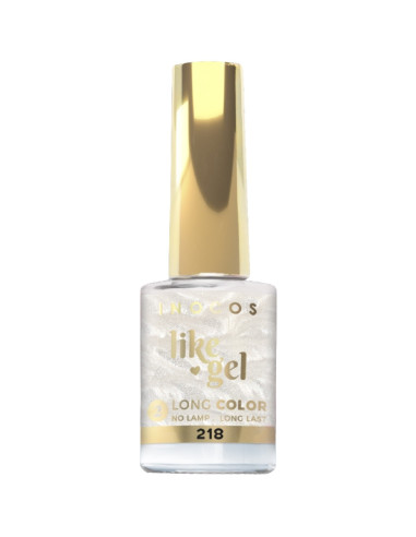 Verniz Inocos Like Gel 218 Branco Gelo Perolado 11ml