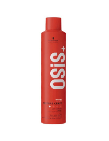 Schwarzkopf OSIS+ Texture Craft Spray 300ml - Textura, Volume e Fixação Ligeira
