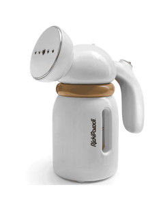 Vaporizador Portátil Cabelo e Barba RickiParodi Branco 800W – Tecnologia IonSteam