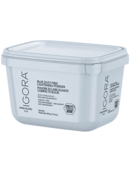 Schwarzkopf Igora Vario Blond Plus Azul 450g – Descoloração até 7 tons
