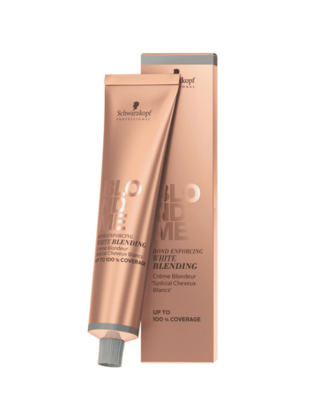 Schwarzkopf BlondMe W Aclaramento e Cobertura Brancos Areia 60ml – Clareamento e cobertura total para loiros frios