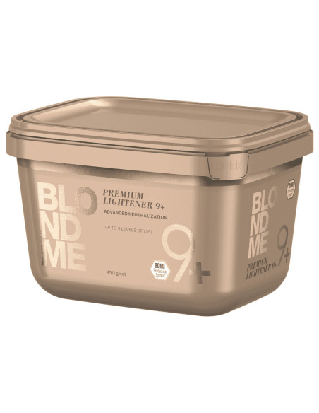 Schwarzkopf BlondMe Descolorante Premium Lightener 9+ 450g – Clareamento até 9 níveis com proteção avançada