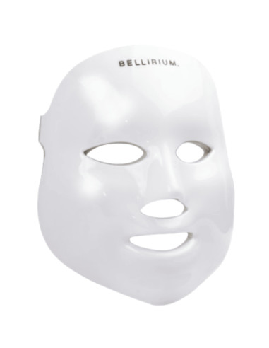 Máscara LED Bellirium - Rejuvenescimento da Pele e Combate ao Acne e Rugas