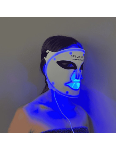 Advanced LED Máscara Bellirium – Tratamento Profissional em Casa