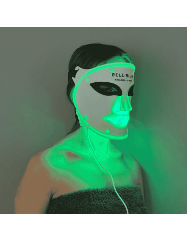 Advanced LED Máscara Bellirium – Tratamento Profissional em Casa