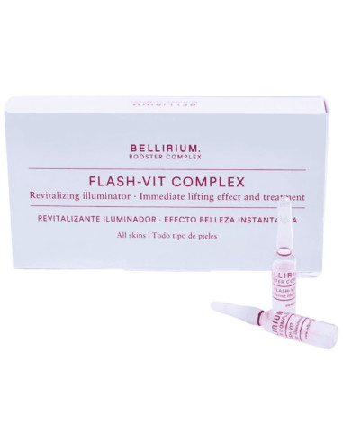 10 Ampolas Flash Vit Bellirium – Clareamento e Efeito Revitalizante Imediato