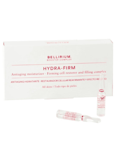 Kit Bellirium 10 Ampolas Hydra-Firm + Máscara LED – Rejuvenescimento e Firmeza