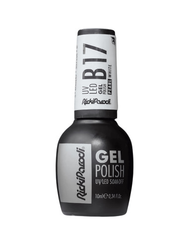 Verniz Gel Elegance In Pearl Ricki Parodi B17 Pearl White 10ml