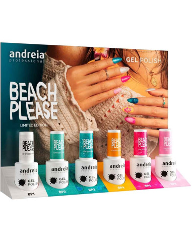 Coleção Verniz Gel Andreia Professional Coleção BEACH! PLEASE! 10.5ml