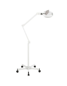 Lupa LED c/ Pé Amplificável de 3 a 5 Dioptrias - Weelko Lupa Estética